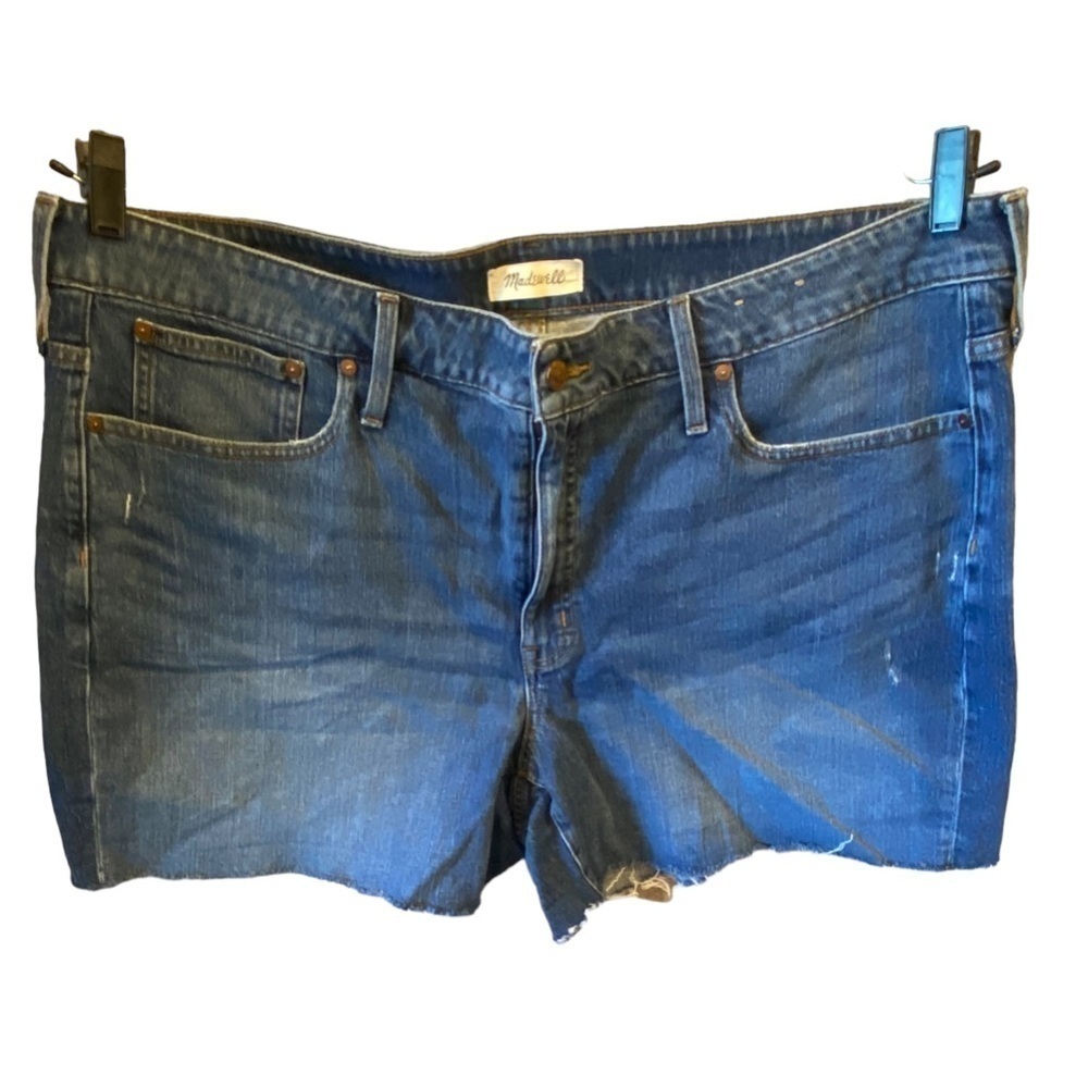 Madewell High-Rise Denim Cut-Off Shorts Size 20W